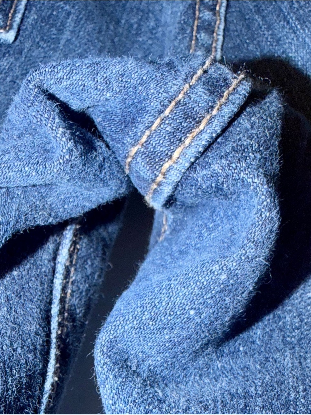 Levi's 525 Perfect Waist Straight Leg Jeans Blue Denim Size 8 - Picture 9 of 9